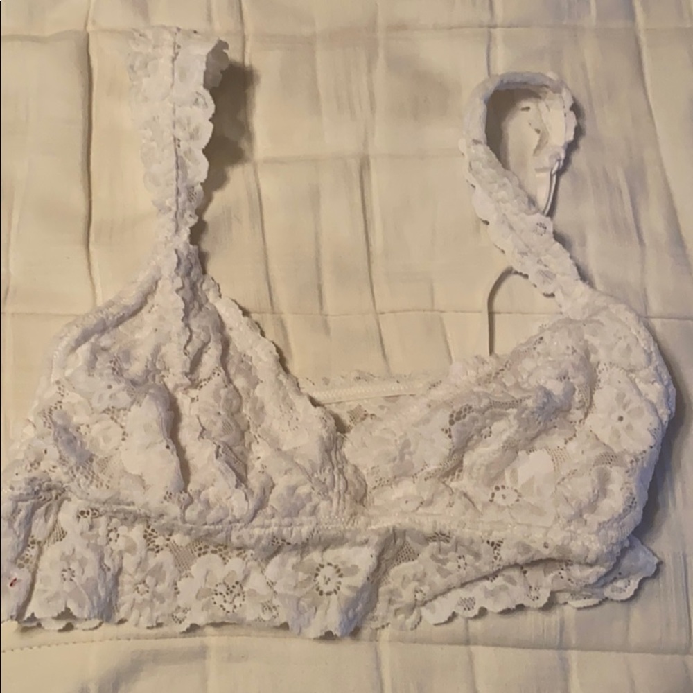 Aerie White Lace Bralette